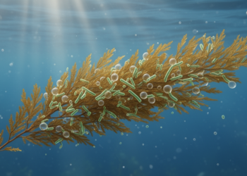 Cyanobacteria hitchhiking on Sargassum drive nitrogen fixation in the Gulf Stream