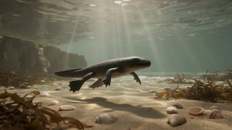First fully marine amphibian relative discovered in 237-million-year-old Chinese rocks