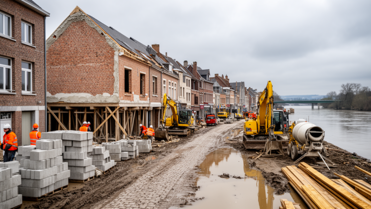 Flood rebuilding in Europe could drive emissions up tenfold by 2080