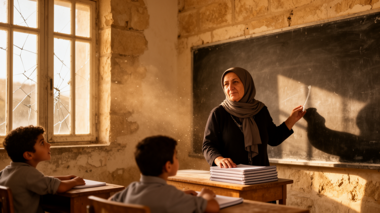Palestinian Teachers Describe What Sustains and Erodes Their Wellbeing Under Occupation