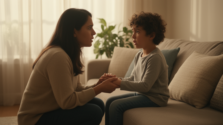 Parents Encourage Emotional Talk Most When Children Feel Worried or Angry