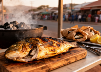 Grilled Roadside Fish in South Africa Carries Microplastics and Elevated Metals