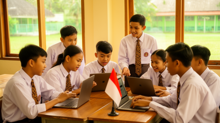 Pancasila-Rooted Hybrid Learning Shows Gains in Digital Citizenship Character