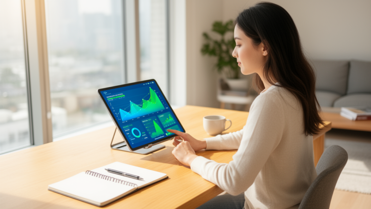 Interactive annual reports reshape how young investors read, not what they think