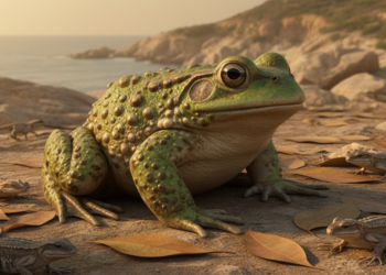 Giant Sculptured Frogs Dominated a Late Miocene Island Community in Southern Italy
