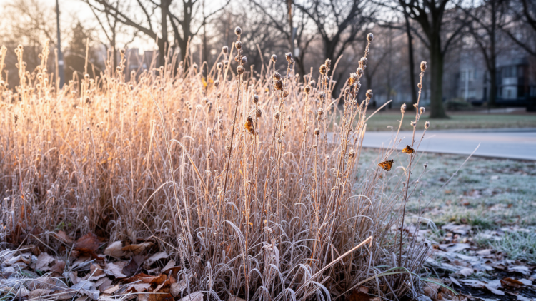 Skipping the autumn mow lets urban meadows become winter nurseries for insects