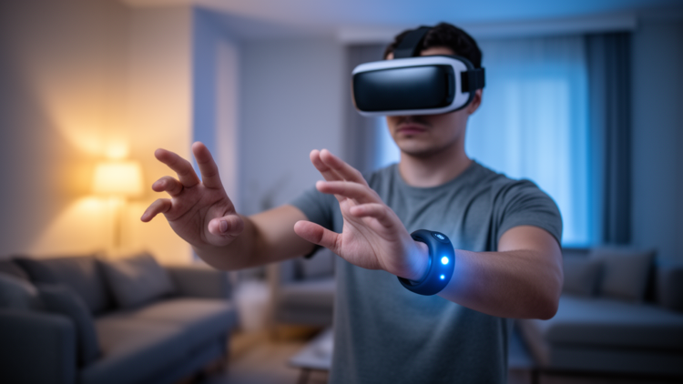 Gamified VR leaves wrist haptic perception intact but reshapes user experience