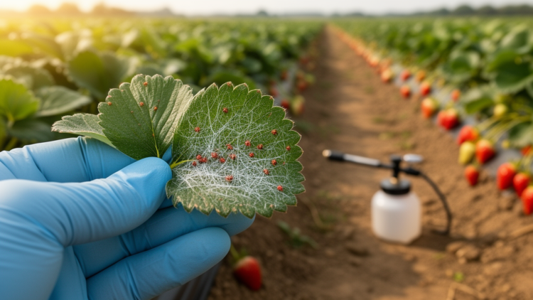 Native Fungus Outperforms Commercial Acaricide Against Strawberry Spider Mites