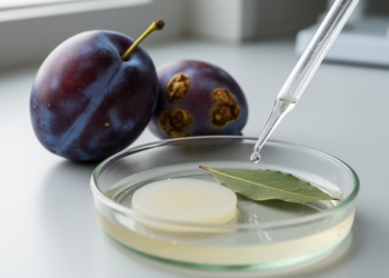 Plum Fruit Isolate Shows Strong Biocontrol Potential Against Brown-Spot Disease