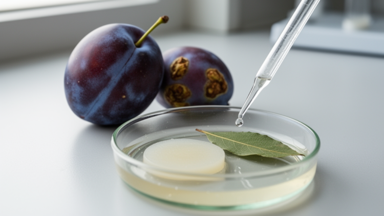 Plum Fruit Isolate Shows Strong Biocontrol Potential Against Brown-Spot Disease