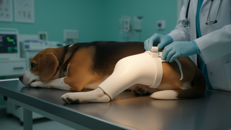 Personalized 3D-Printed Knee Splint Shows Short-Term Benefit in Beagle Osteoarthritis Study