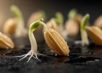 Multi-omics maps carbon metabolism’s staged handoff as rice seeds germinate
