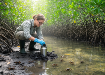Mangrove Sediments Show Low Heavy Metal Pollution