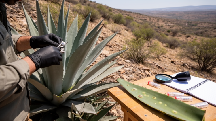 Two New Fungal Species Discovered on Agave Leaves in China’s Dry-Hot Valleys