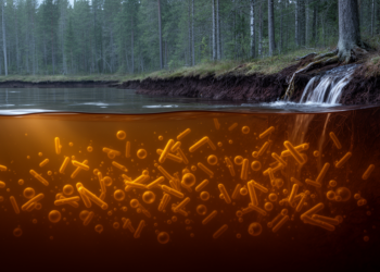 Browning, not warming, pushes shallow boreal lakes toward bacterial dominance