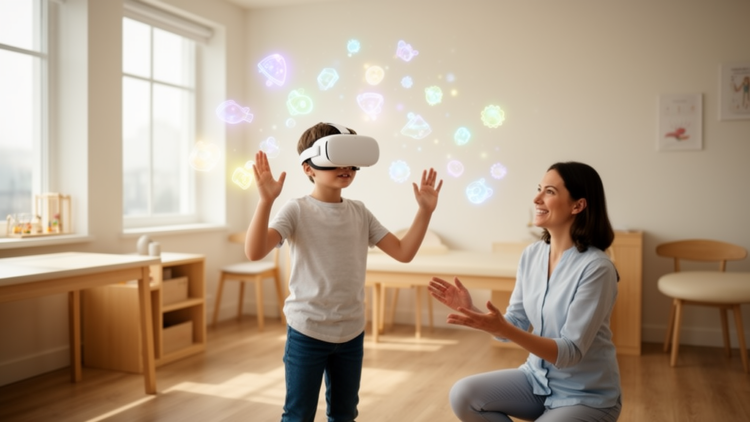 Theory-driven virtual reality framework shows added executive-control gains in children with ADHD
