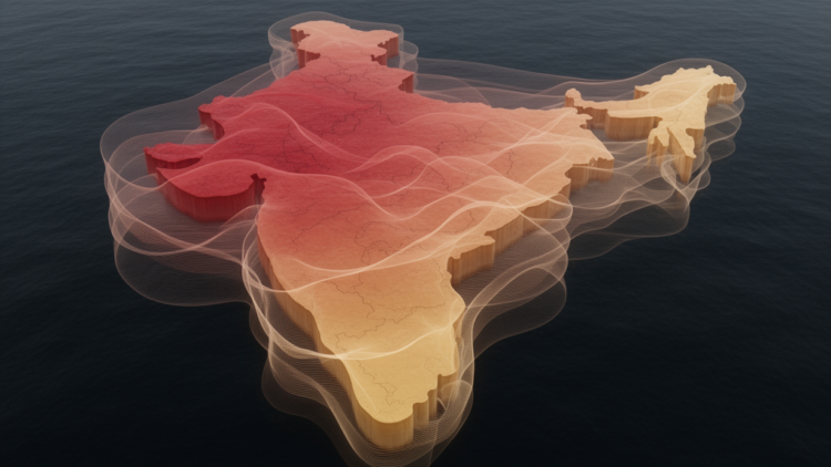 Wavelet method maps India’s background PM2.5 pollution from reanalysis data