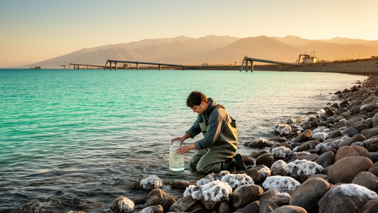 Desalination Brine Reshapes Microbial Communities in Chilean Bay