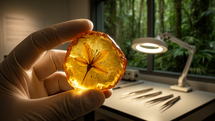 Fossil Flower Trapped in Miocene Amber Reveals Cryptocarya in Ancient Chinese Rainforest