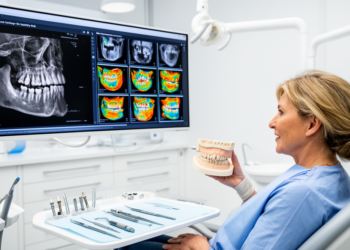 Clinically guided machine learning stratifies dental implant risk in European dataset