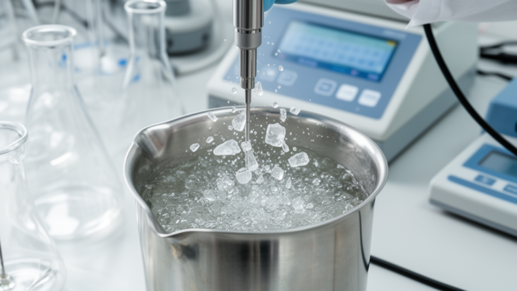 Ultrasound produces faster-dissolving simvastatin particles in laboratory study
