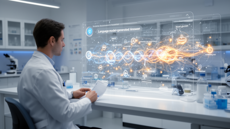 Diabetes AI combines knowledge graphs with language models for traceable answers