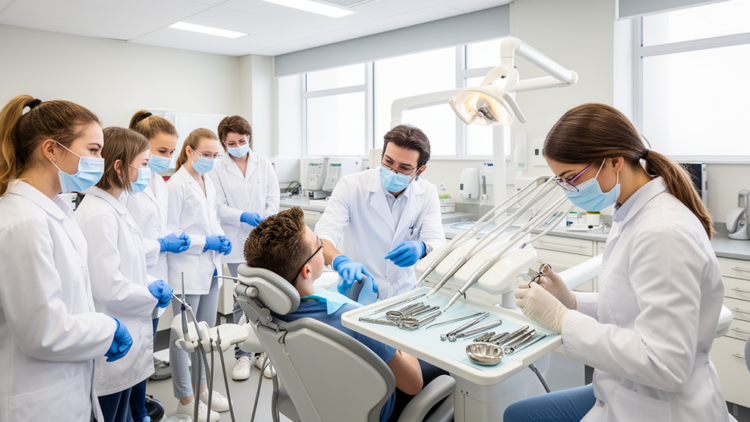 Dental School Reports Show Distinct Occupational Exposure Patterns by Training Stage