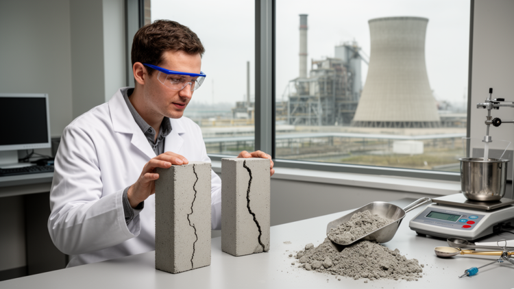 Review maps waste concrete powder’s emissions savings against weaker mortar performance