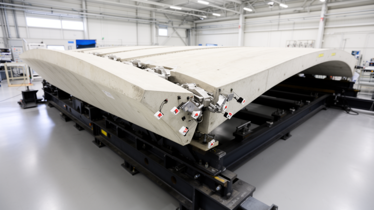 Kinematic Model Tests Ductile-Hinge Layouts for Curved Bridge Launching
