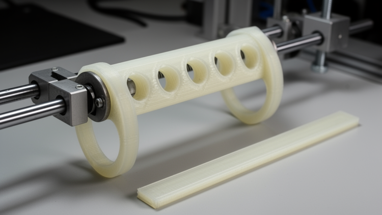 Thicker walls and more openings raise bending loads in PLA specimens