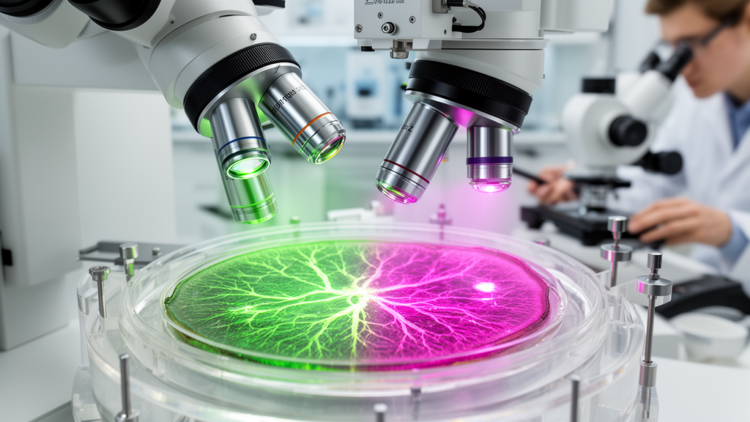 Dual-View Microscope Records Neuronal Activity in 3D at 100 Hz