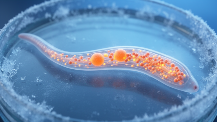 Cold-triggered muscle metabolism promotes longevity in worms