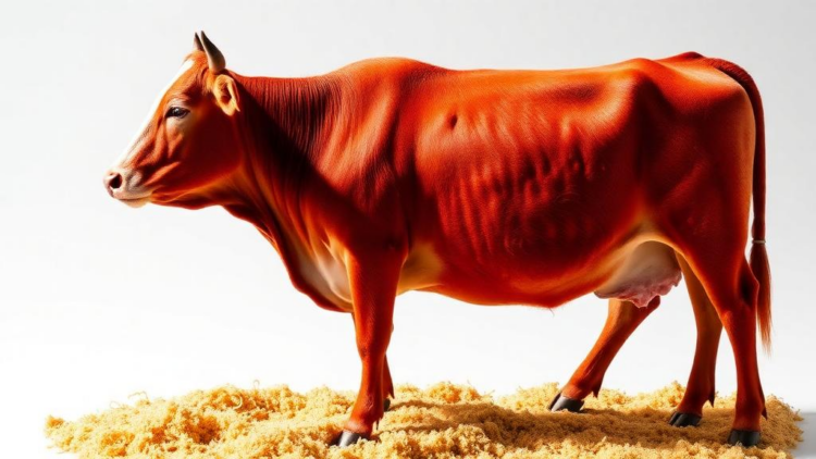 Metabolomics Reveals How Starch Overload Reshapes the Cow Gut and Blood