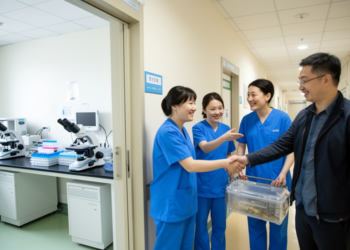 Chinese hospital staff welcome biomedical collaboration despite limited practice