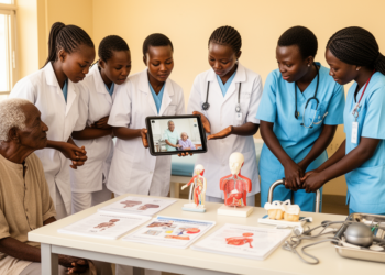 Combined video-selfie and gerontological materials improve nursing skills in Tanzanian students