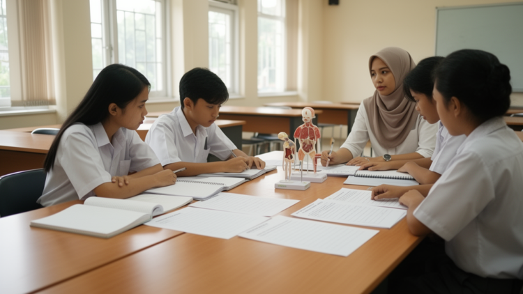 Indonesian biology students’ needs analysis informs physiology materials, not efficacy