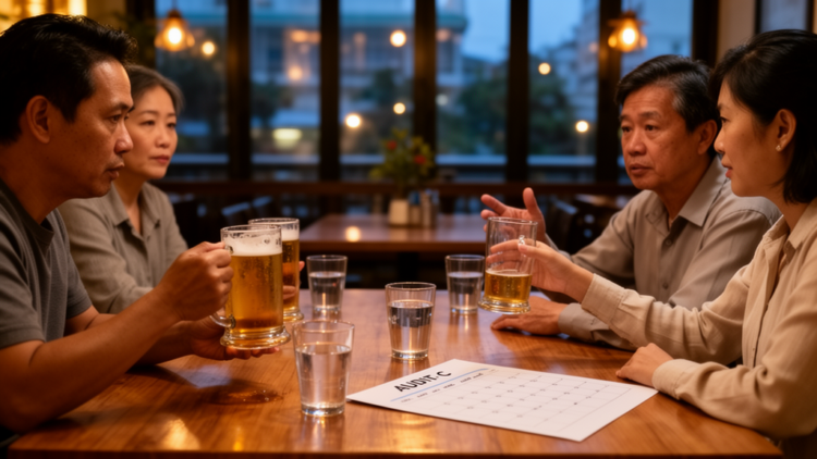 Thai drinkers with higher AUDIT-C risk less likely to plan Lent abstinence