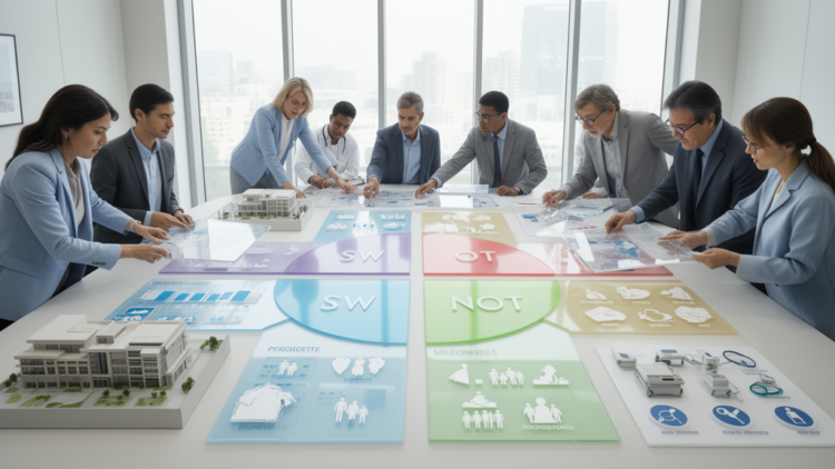 A multi-dimensional SWOT-based strategic planning framework for tertiary public hospitals during the 15th Five-Year Plan period