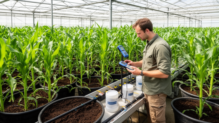 Hybrid model improves maize yield estimates in controlled phosphorus experiments