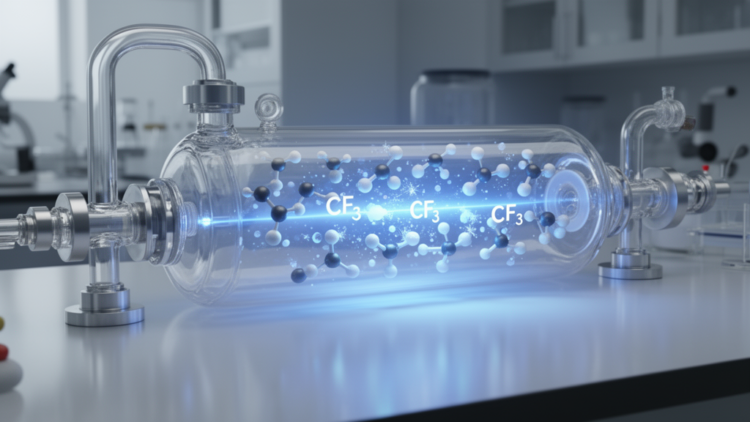 Laboratory Study Converts Fluoroform into Trifluoromethyl Radicals with Light