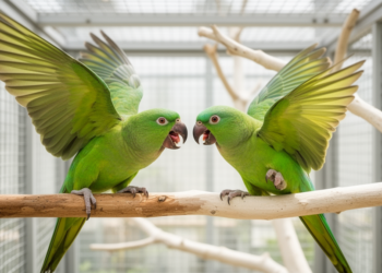 Monk parakeet aggression shows no major sex-based difference