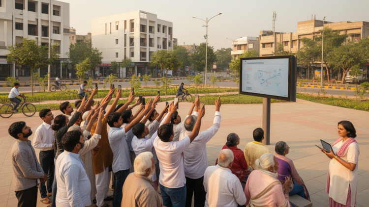 Aligarh mixed-methods study links civic engagement to smart-city satisfaction