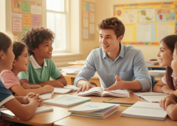 Student engagement linked to later well-being in novice male English teachers