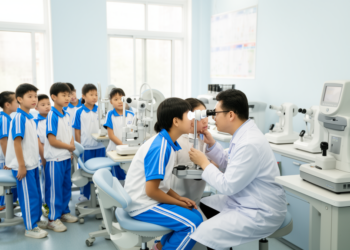 High myopia prevalence reaches 4.87% in Hubei schoolchildren