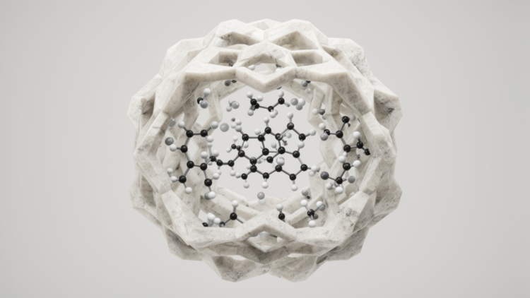 Lab crystal expands to selectively capture CO₂ and benzene