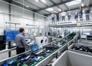Learning-based hybrid method improves circular e-waste network optimization