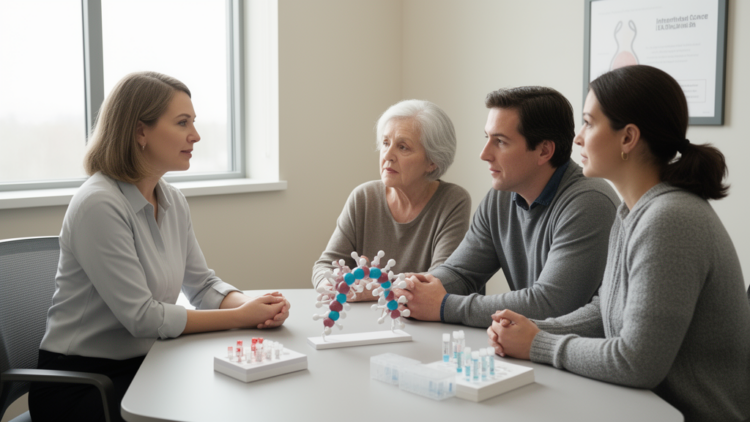 Family communication and education associated with hereditary cancer testing uptake