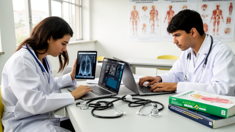 Research report: AI-use orientations and self-perceived AI competence among medical students: a cross-sectional study, Brazil