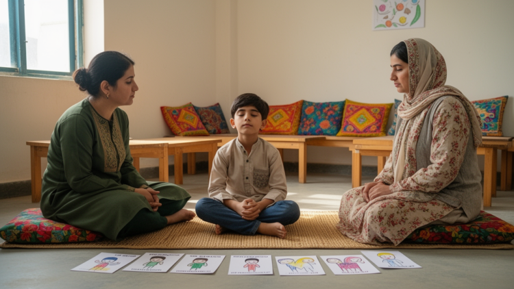 Research report: Beyond the clinic: a feasibility trial of the super skills for life program for childhood anxiety in Pakistan