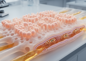 Biomimetic membrane recreates native-like conditions for intestinal organoid cells